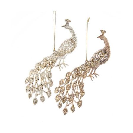 Игрушка елочная Kurt S.Adler павлин 17,5 см в ассортименте 3d art елочная игрушка под роспись снеговичок