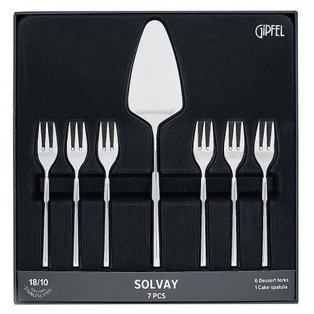 Набор столовых приборов для десерта Gipfel Solvay 7 предметов