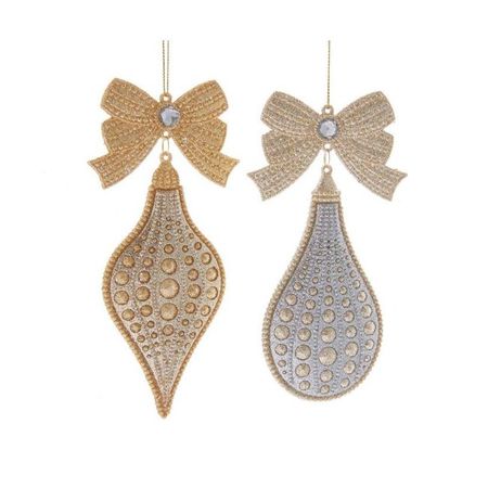 Игрушка елочная Kurt S.Adler капля 17 см в ассортименте 3d art елочная игрушка под роспись снеговичок