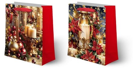 Пакет подарочный Настроение, 30х39х12 см в ассортименте