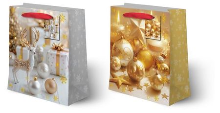 Пакет подарочный Стиль, 26х32х10 см в ассортименте