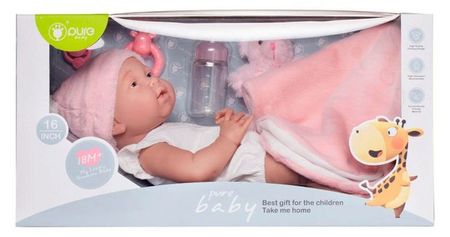 Кукла Pure Baby Пупс в белом боди