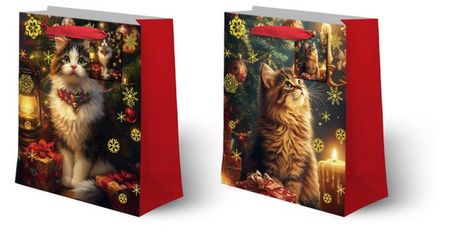 Пакет подарочный Котик, 17,5х23,5х8 см в ассортименте екатерина сергеевна федорова читай и играй котик непоседа