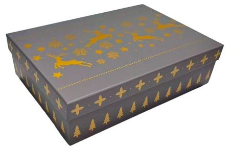 Коробка подарочная Сказка L, 33х23,5х9 см