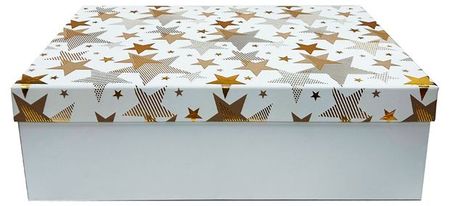 Коробка подарочная Звезды, 37х27х11 см