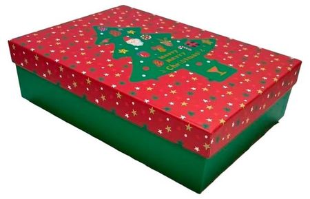 Коробка подарочная Елочка M, 29х21х8 см