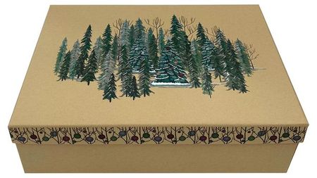 Коробка подарочная Зима, 3323,59 см