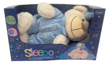 Игрушка мягкая Bauer Спящий медведь, 33 см