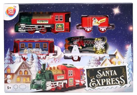 Набор игровой ONE TWO FUN Santa Express Рождественский
