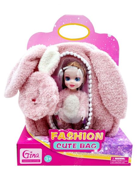 Игрушка Кукла в сумочке с аксессуарами