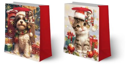 Пакет подарочный Домашние любимцы 263210 см, 1 шт в ассортименте
