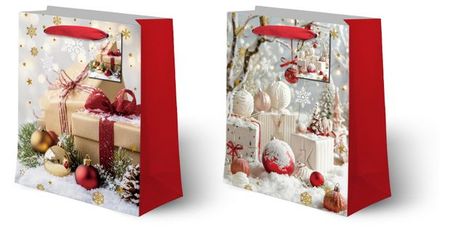 Пакет подарочный Настроение XL, 30х39х12 см 1 шт в ассортименте