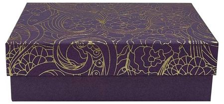 Коробка подарочная Стиль, 19х13,5х6 см