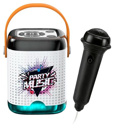 Мини караоке LolliPop Party Music с микрофоном