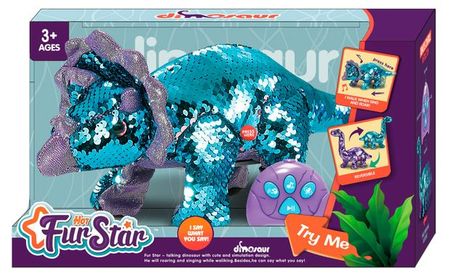 Игрушка на радиоуправлении Динозавр Трицератопс