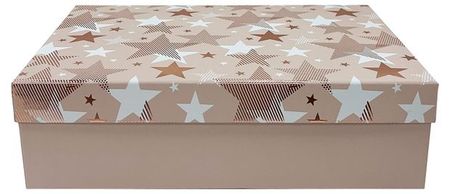 Коробка подарочная Звезды, 33х23,5х9 см