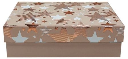 Коробка подарочная Звезды, 22х16х6,5 см