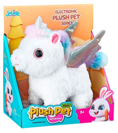 Игрушка мягкая интерактивная Единорожка