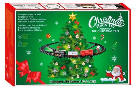 Набор игровой Рождественская железная дорога со светом и звуком