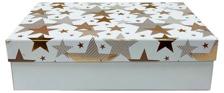 Коробка подарочная Звезды, 29х21х8 см