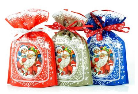 Подарок новогодний сладкий Мосупак Спешу поздравить 780 г, 1 шт в ассортименте