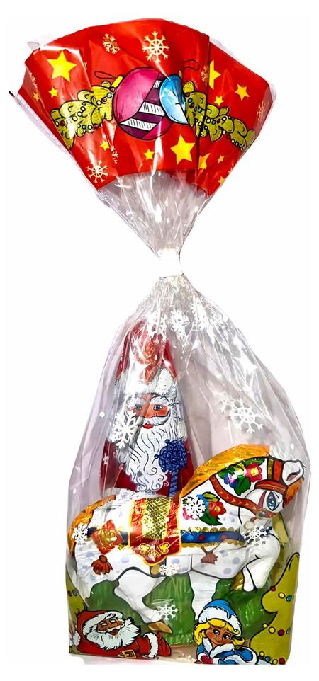 Подарок новогодний сладкий Шоколадный Мир Набор в пакете, 100 г