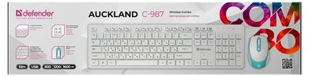 Клавиатура + мышь Defender Auckland C-987