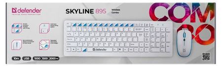 Клавиатура + мышь Defender Skyline 895