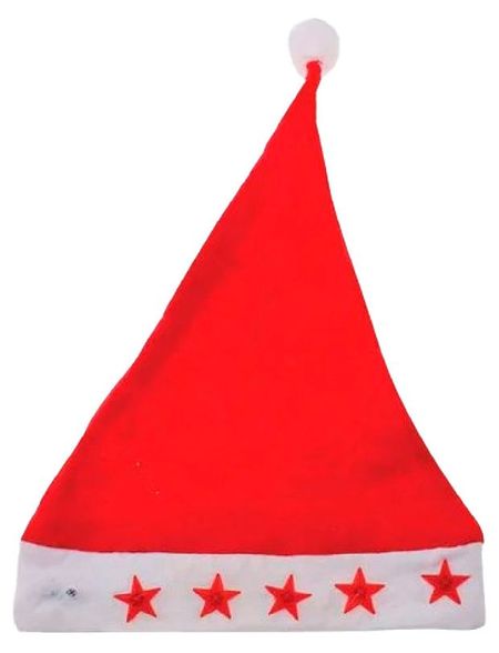 Колпак новогодний BALL MASQUERADE Снежинка LED светящийся, 1 шт