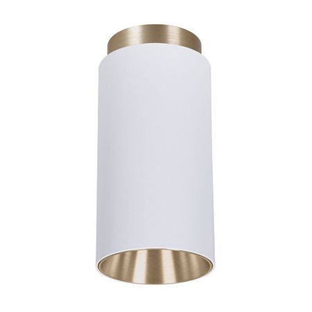 Светильник потолочный Arte Lamp Cone GU10 35 Вт 1 кв.м белый/золото IP20 (A5361PL-1WH)