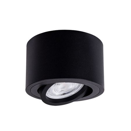 Светильник потолочный Arte Lamp Unito GU10 9 Вт 1 кв.м черный IP20 (A2260PL-1BK)