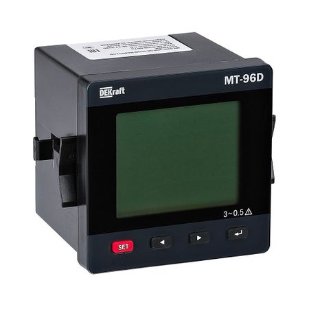 Мультиметр цифровой Dekraft ЩЭ МТ-96D 600 В IP51 LCD-дисплей модульный (51428DEK) snsntdro yh800 2 цифровой дисплей 2 оси