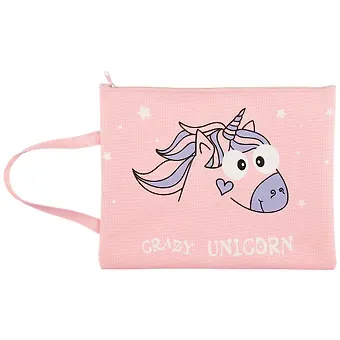 Папка для тетрадей «Crazy unicorn», B5