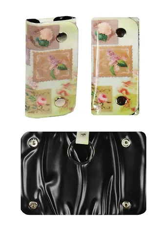 Сувенир Феникс Презент Ключница Цветочная коллекция из ПВХ 10,2*5см