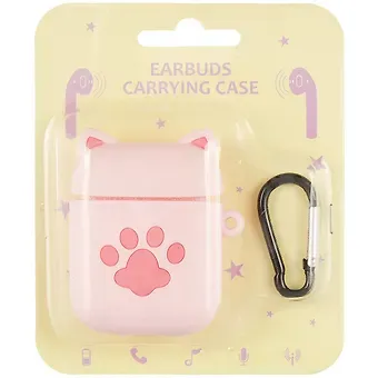 Чехол для зарядного кейса под беспроводные наушники Лапка (12-17524B-001T)