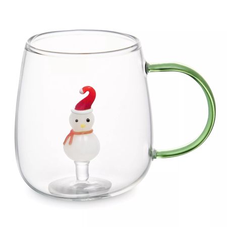 Кружка Decor de table Снеговичок 400 мл, стекло
