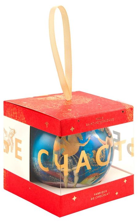 Конфеты Счастье Новогодний шар с мини-пралине, 85 г