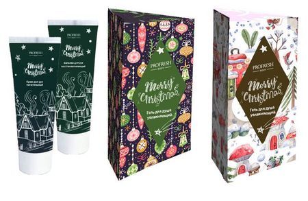 Набор подарочный для женщин Profresh Крем для рук питательный 75 мл + Бальзам для рук восстанавливающий 75 мл, 1 шт в ассортименте