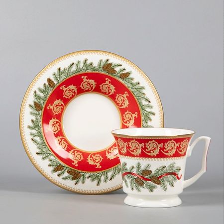 Набор посуды ИМПЕРАТОРСКИЙ ФАРФОРОВЫЙ ЗАВОД Чашка с блюдцем чайная  