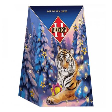 Чай черный листовой Hilltop Цейлон утро треугольник, 50 г