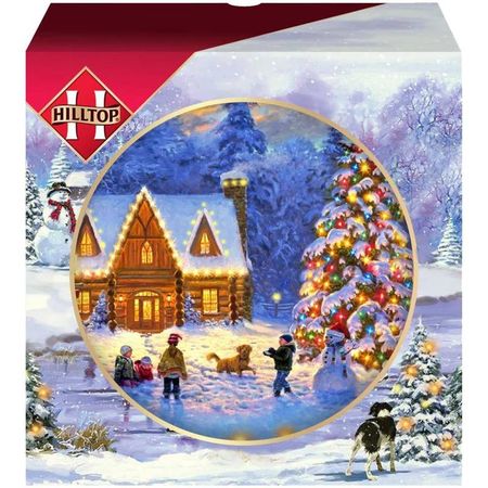 Чай Hilltop фарфоровая тарелка, 50 г чая hilltop zodiacus 200 г