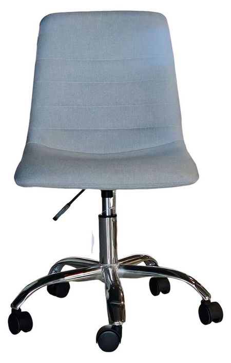 Кресло офисное ткань серое, 60х60х84 см