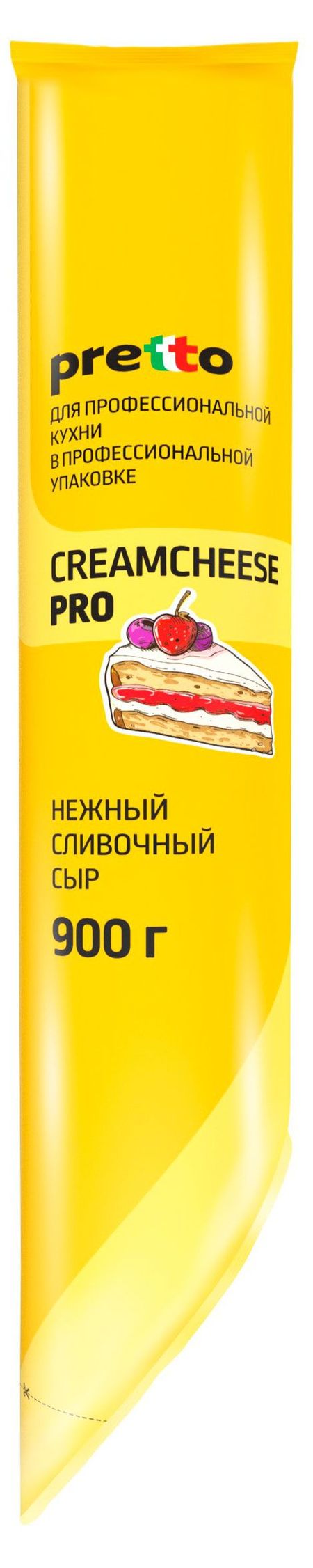 Сыр мягкий Кремчиз Про Pretto 60% БЗМЖ, 900 г