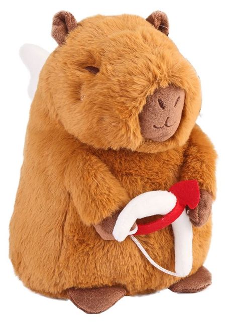 Игрушка мягкая ONE TWO FUN Капибара 22 см, 1 шт в ассортименте снежный шар капибара 4 5х7 12 07725 202406 6