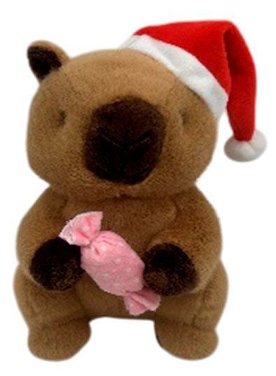 Игрушка мягкая ONE TWO FUN Капибара 20 см, 1 шт в ассортименте снежный шар капибара 4 5х7 12 07725 202406 6