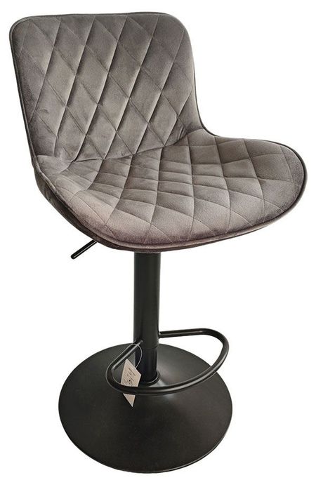 Стул барный регулируемый темно-серый, 525390-111 см