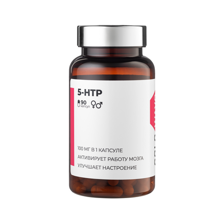 БАД 5-НТР 100мг +Хром SOLOWAYS 90 капсул