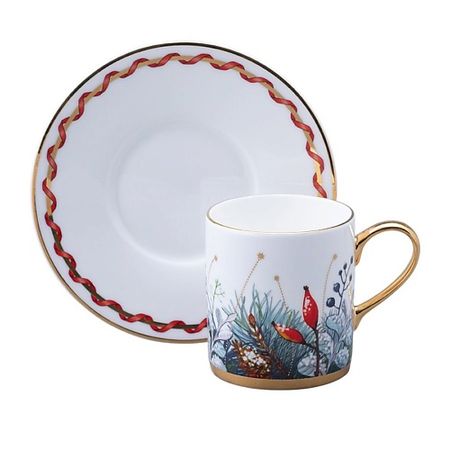 Набор посуды ИМПЕРАТОРСКИЙ ФАРФОРОВЫЙ ЗАВОД Чашка с блюдцем для эспрессо 