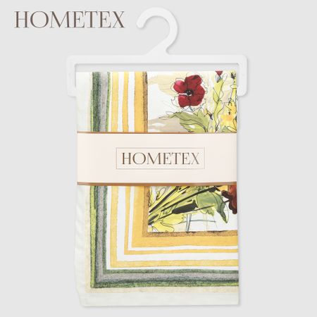 Скатерть Hometex полевые цветы твилл 140х240 см