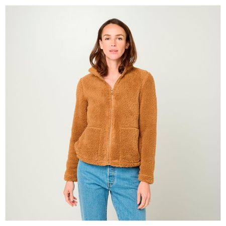 Толстовка флисовая женская InExtenso бежевая